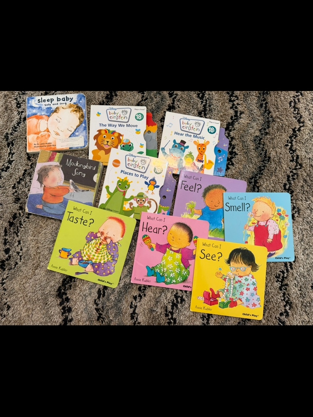 Assorted Baby Board Books Set - Colorful Educational Kids Toys